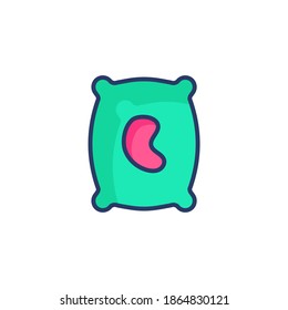 Seeds Pack icon in vector. Logotype