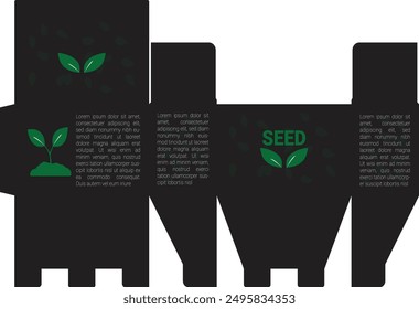 seeds package modern design template