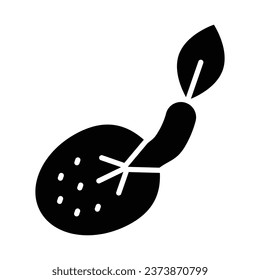 Seeds Vector Glyph Icon For Personal And Commercial Use.
