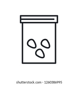 seeds vector icon