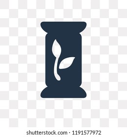 Seeds vector icon isolated on transparent background, Seeds transparency concept can be used web and mobile