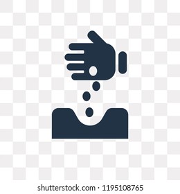 Seeds vector icon isolated on transparent background, Seeds transparency concept can be used web and mobile