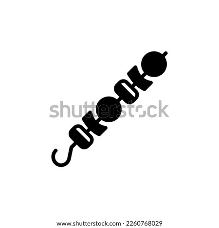 Seekh Kebab icon in vector. Logotype