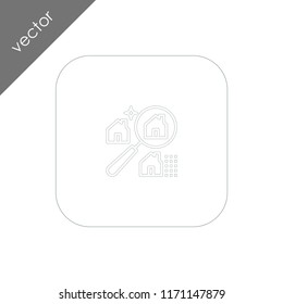 seeking for a house icon