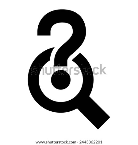 Seeking Reasons: Why Icon. Question reasons with this 'why' icon, ideal for illustrating curiosity and understanding motives.