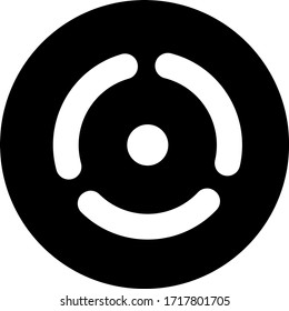 icono del vector del logotipo de la moneda del token de seele