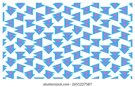 illustration harmonieuse Gradient géométrique motif triangle coloré pour divers projets de conception d'arrière-plan 