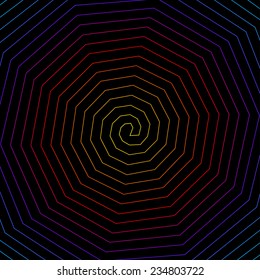 Seemless pattern circular. Vector illustration.