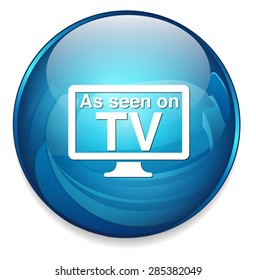 As seen on TV   Button