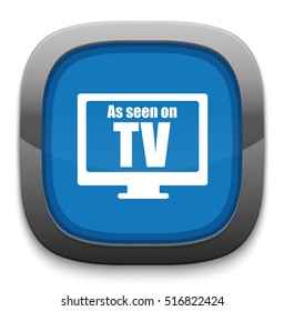 As Seen on TV Button