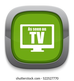 As Seen on TV Button