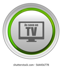 As Seen on TV Button