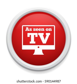 As Seen on TV Button