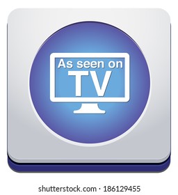 As seen on TV sign