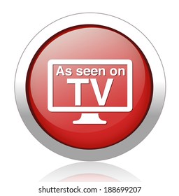 As seen on TV sign