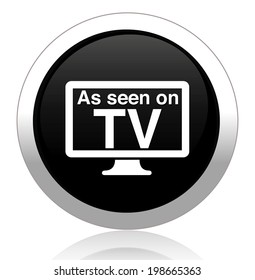 As seen on TV sign