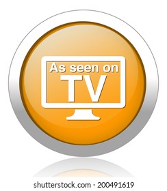 As seen on TV sign