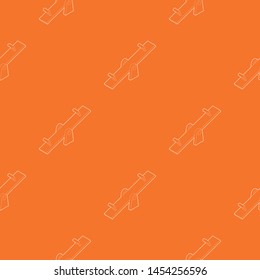 Seesaw Pattern Vector Orange Any Web Stock Vector (Royalty Free ...