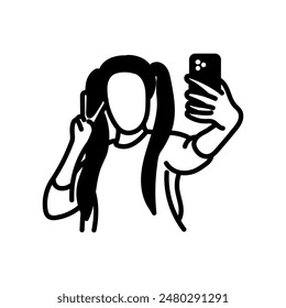 Sefile Glyph Icon, Vector illustration