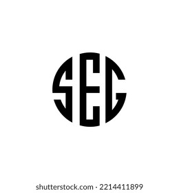 SEG Letter Initial Logo Design Template Vector Illustration