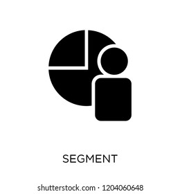 Segment icon. Segment symbol design from Geometry collection. Simple element vector illustration on white background.
