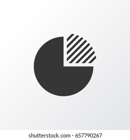 Segment Icon Symbol. Premium Quality Isolated Part Element In Trendy Style.