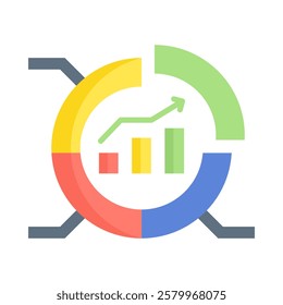 Segmentation Icon Element For Design