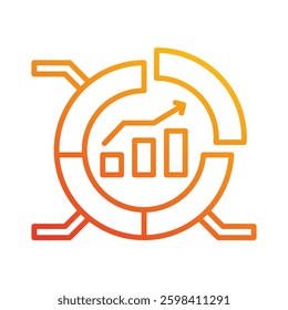 Segmentation Icon Element For Design