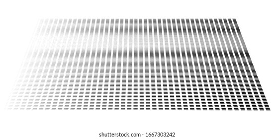 segmented, dashed lines, stripes abstract geometric pattern design element. irregular straight parallel strips, streaks. chunks and pieces of lines. abstract arrangement