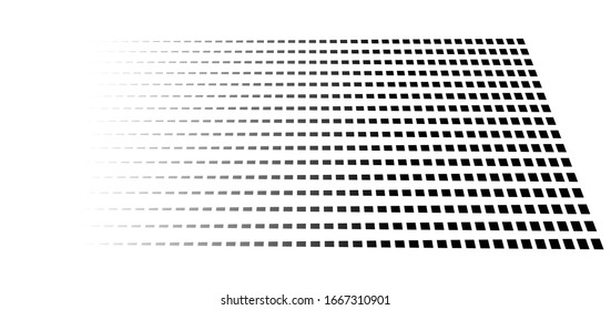 segmented, dashed lines, stripes abstract geometric pattern design element. irregular straight parallel strips, streaks. chunks and pieces of lines. abstract arrangement