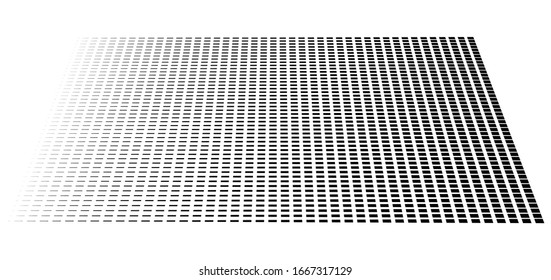 segmented, dashed lines, stripes abstract geometric pattern design element. irregular straight parallel strips, streaks. chunks and pieces of lines. abstract arrangement