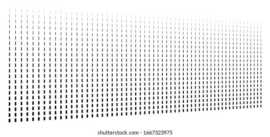 segmented, dashed lines, stripes abstract geometric pattern design element. irregular straight parallel strips, streaks. chunks and pieces of lines. abstract arrangement