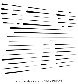 segmented, dashed lines, stripes abstract geometric pattern design element. irregular straight parallel strips, streaks. chunks and pieces of lines. abstract arrangement