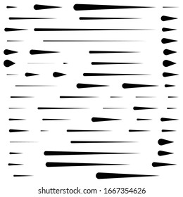 segmented, dashed lines, stripes abstract geometric pattern design element. irregular straight parallel strips, streaks. chunks and pieces of lines. abstract arrangement
