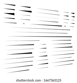 segmented, dashed lines, stripes abstract geometric pattern design element. irregular straight parallel strips, streaks. chunks and pieces of lines. abstract arrangement