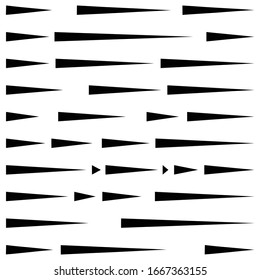 segmented, dashed lines, stripes abstract geometric pattern design element. irregular straight parallel strips, streaks. chunks and pieces of lines. abstract arrangement