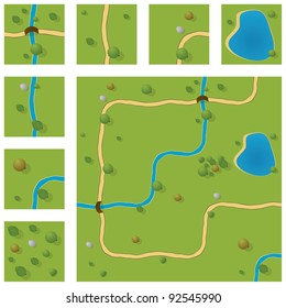 Segments for easy creating own maps
