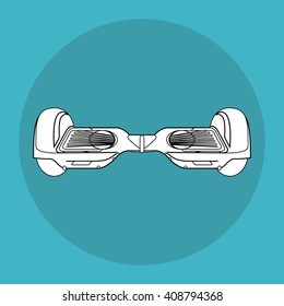Segway icon design , vector illustration