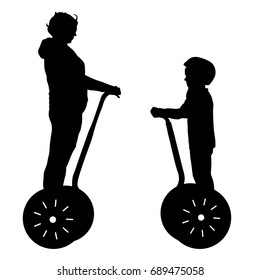 Segway silhouette