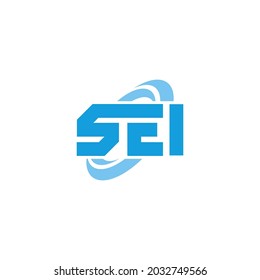 The SEI logo is designed with the letters S, E, I in vector format.