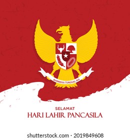 Selamat Hari Lahir Pancasila (Traducción: Día de Pancasila, 1 de junio)