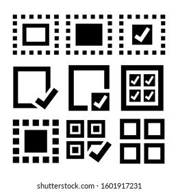 select all icon isolated sign symbol vector illustration - Collection of high quality black style vector icons
