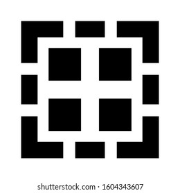 select all icon isolated sign symbol vector illustration - Collection of high quality black style vector icons
