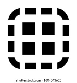 select all icon isolated sign symbol vector illustration - Collection of high quality black style vector icons

