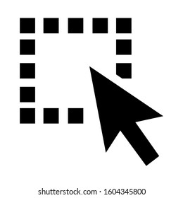 select all icon isolated sign symbol vector illustration - Collection of high quality black style vector icons
