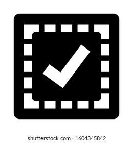 select all icon isolated sign symbol vector illustration - Collection of high quality black style vector icons
