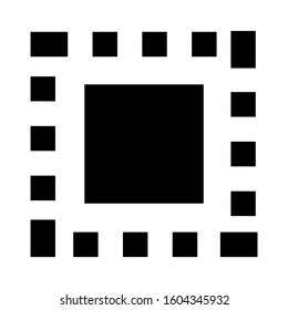 select all icon isolated sign symbol vector illustration - Collection of high quality black style vector icons
