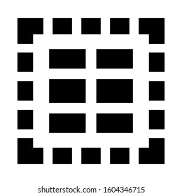 select all icon isolated sign symbol vector illustration - Collection of high quality black style vector icons
