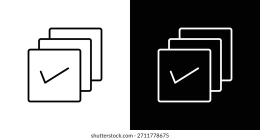 Selecione o outline de todos os ícones. Pictograma isolado de vetor para web