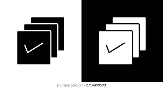 Seleccionar todos los iconos de diseño de silueta de Vector. Ilustración de Diseño gráfico plano de Vector.